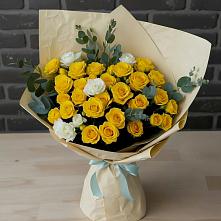 Букет цветов из:  Розы #REPLACE_PRED# Тарногском Городке