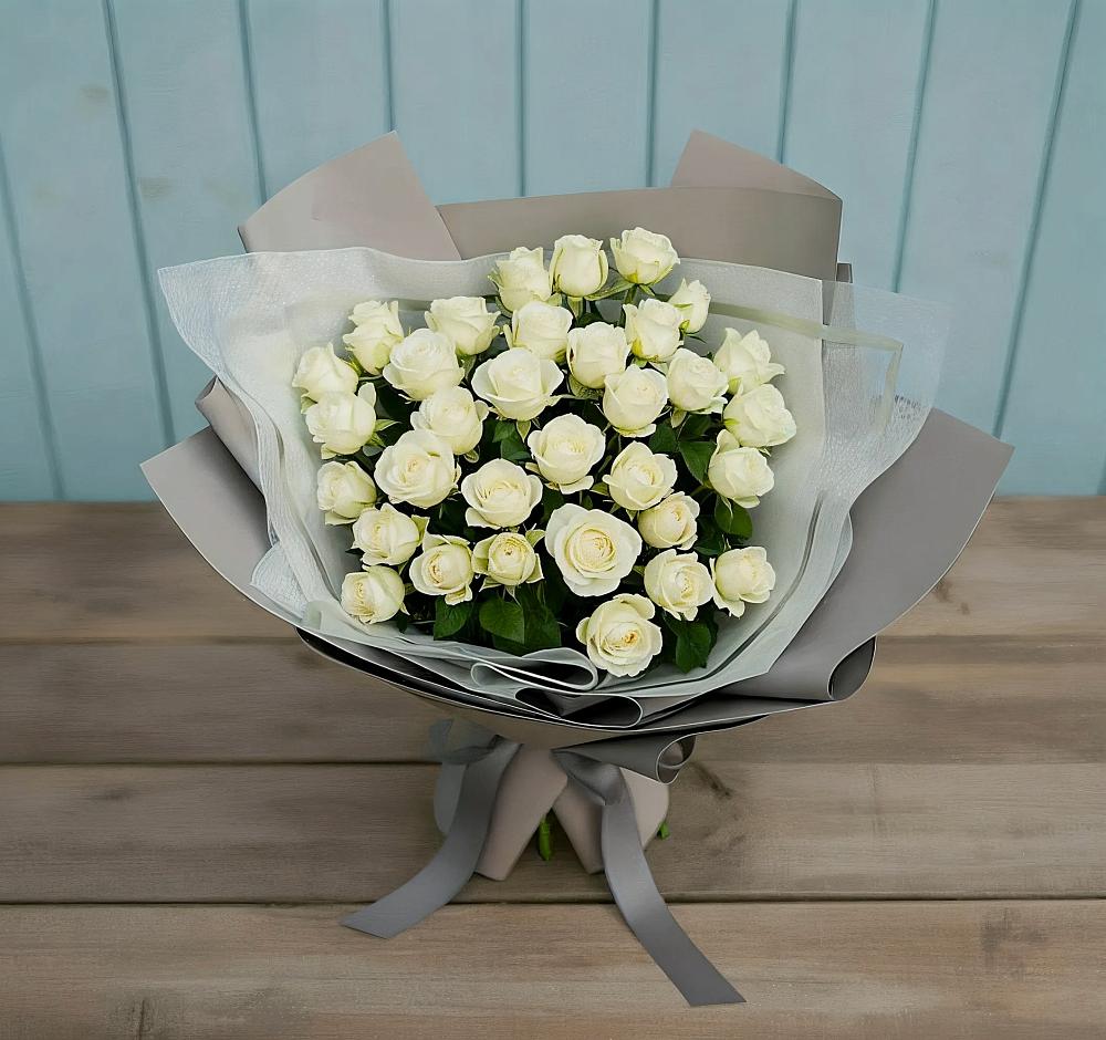 Букет Белоснежная нежность в Тарногском Городке