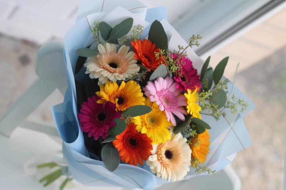 Букет цветов из: Герберы в Тарногском Городке