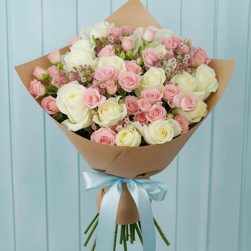 Букет цветов из: Розы в Тарногском Городке