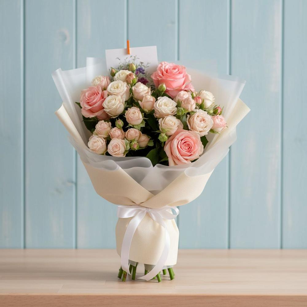 Букет цветов из: Розы в Тарногском Городке