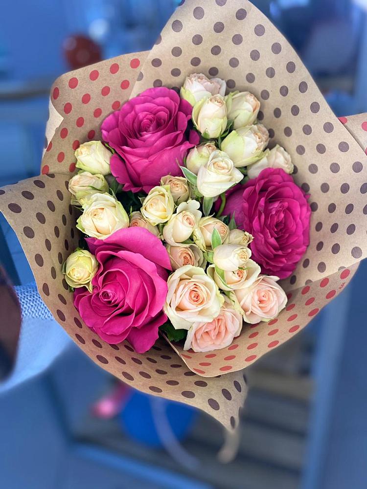 Букет цветов из: Розы в Тарногском Городке