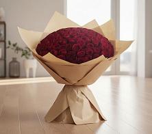 Букет 101 Красная роза в Тарногском Городке