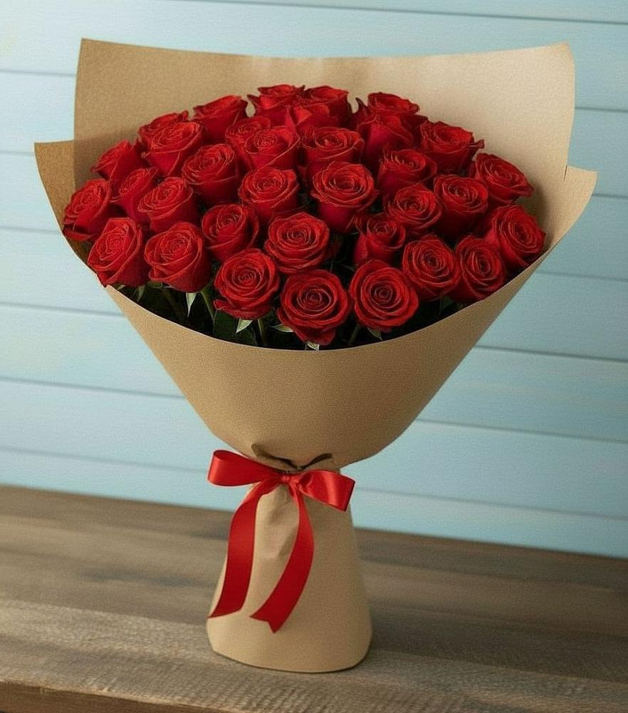 Букет Красные розы Милано в Тарногском Городке