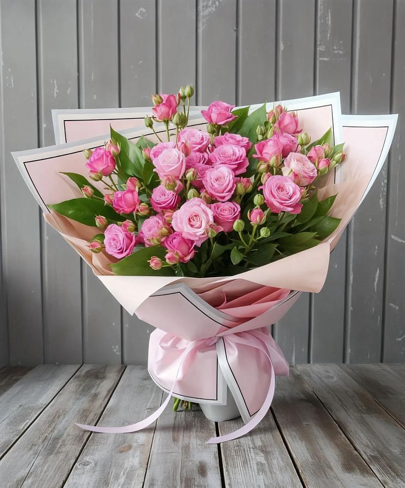 Букет Розовый кустик в Тарногском Городке