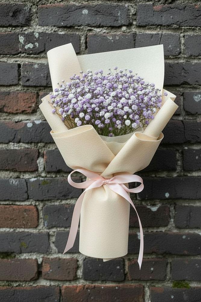 Букет цветов из: Гипсофила в Тарногском Городке