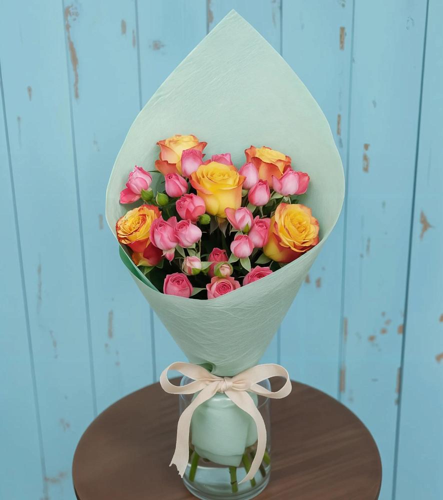 Букет цветов из: Розы в Тарногском Городке