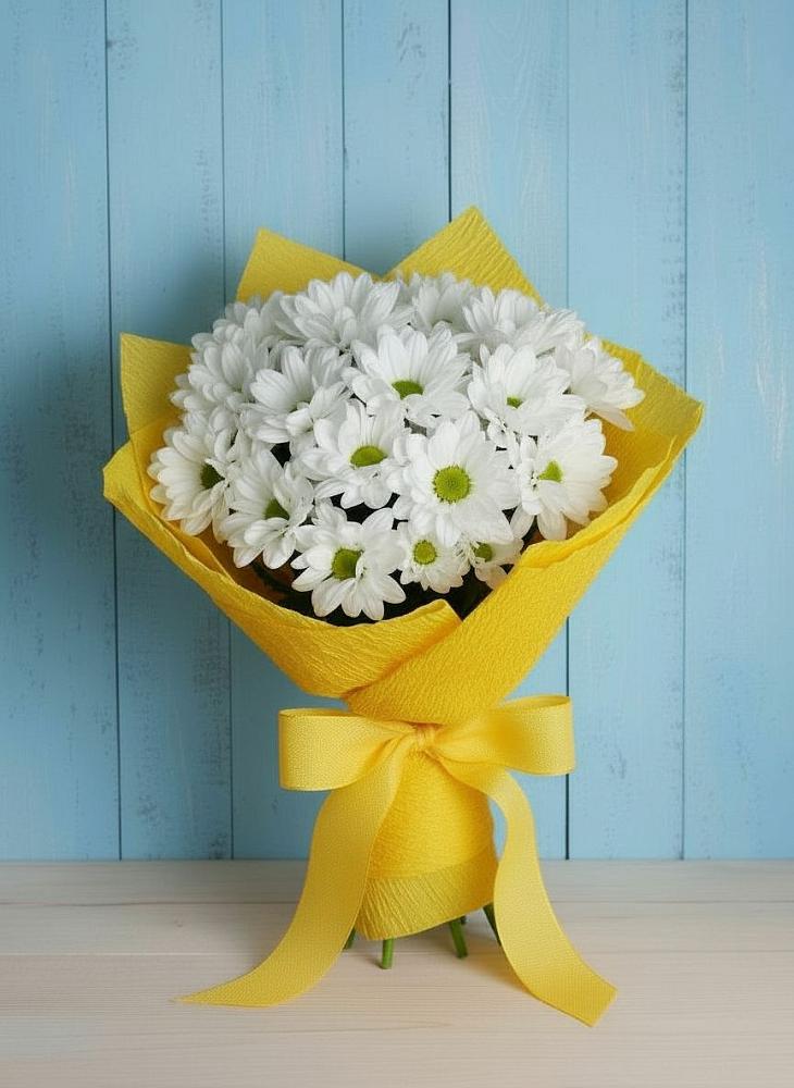 Букет цветов из: Хризантемы в Тарногском Городке