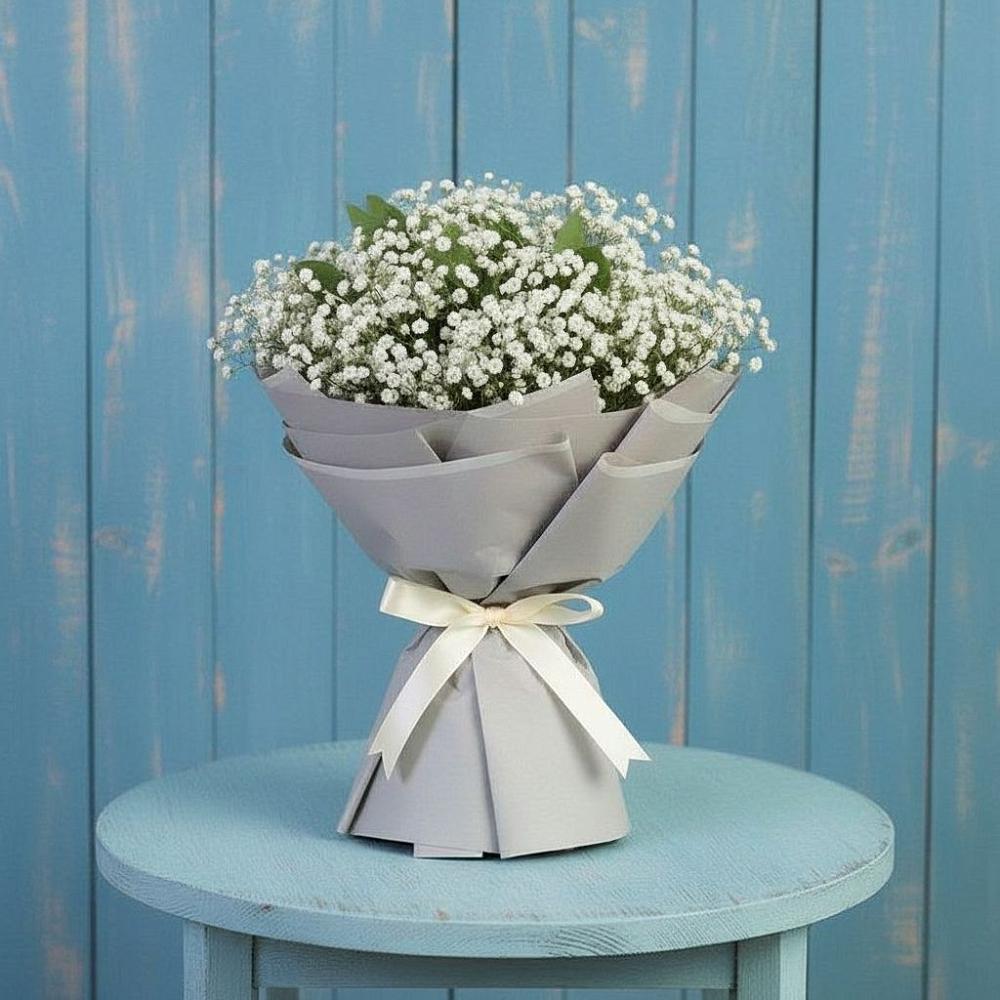 Букет цветов из: Гипсофила в Тарногском Городке