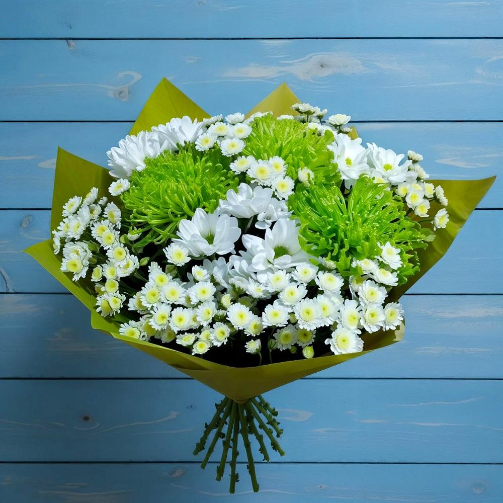 Букет цветов из: Хризантемы в Тарногском Городке