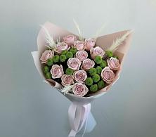 Букет цветов из:  Розы и Хризантемы в Тарногском Городке
