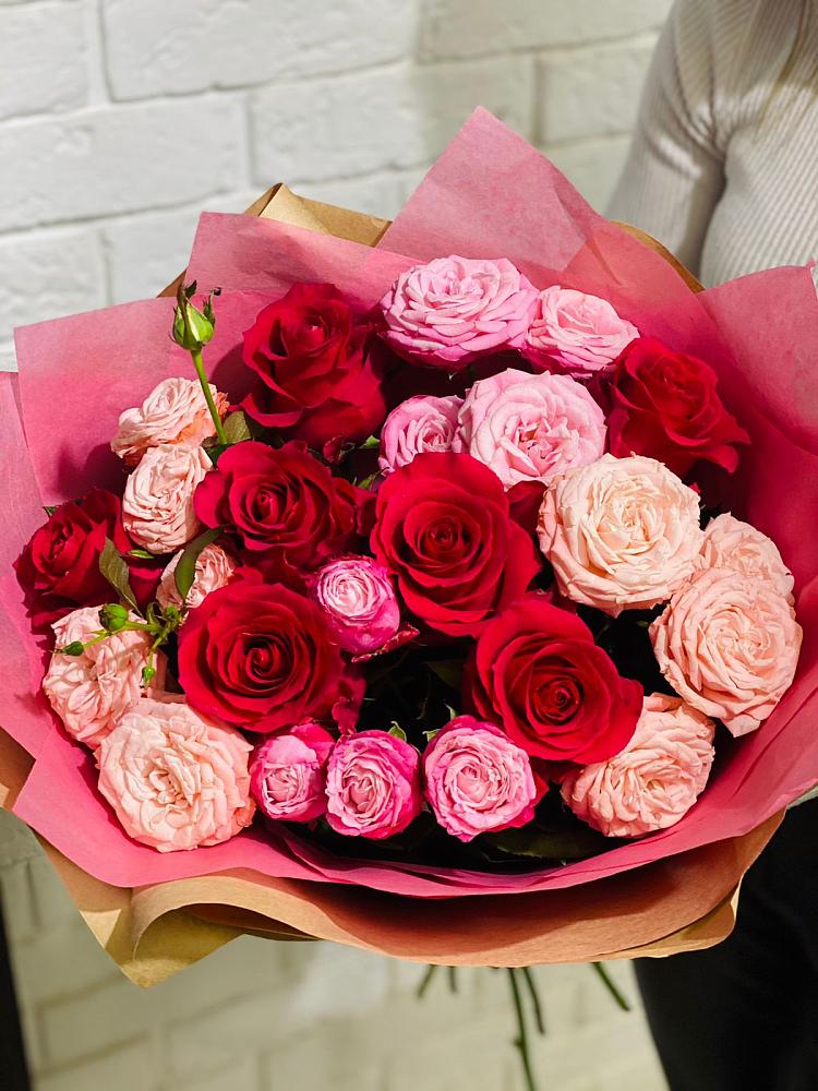 Букет цветов из: Розы в Тарногском Городке