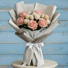 Букет цветов из:  Розы #REPLACE_PRED# Тарногском Городке