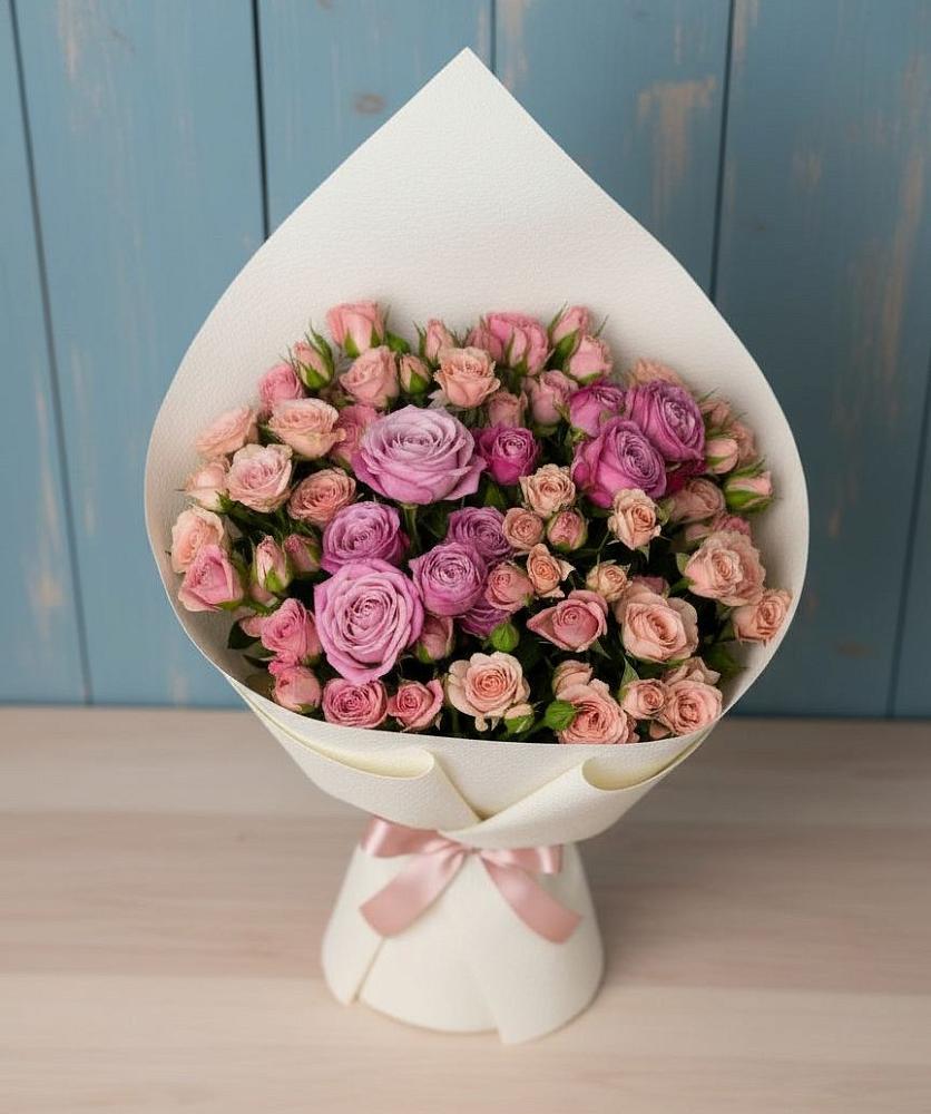 Букет цветов из: Розы в Тарногском Городке