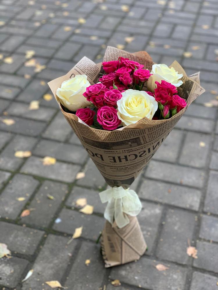 Букет цветов из: Розы в Тарногском Городке