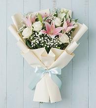 Букет цветов из:  Лилии в Тарногском Городке